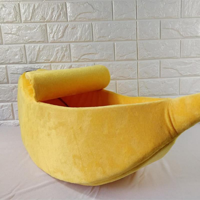 Bananform Varm Sovesofa Med Trekk