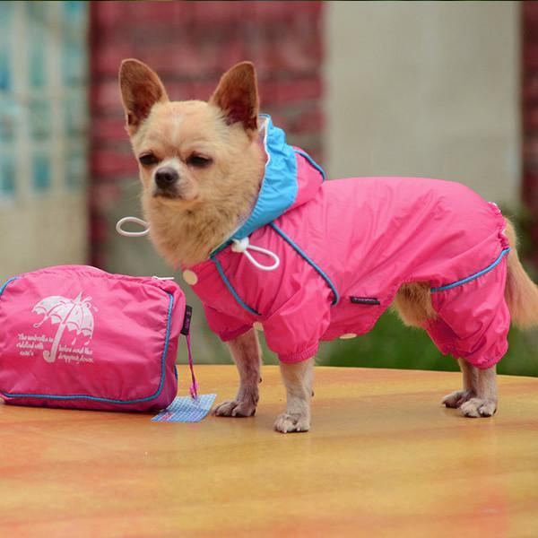 Dog Jumpsuit Raincoat