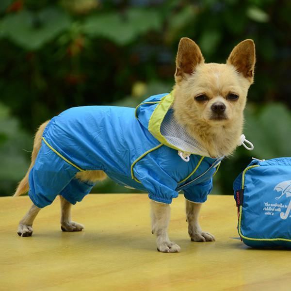 Dog Jumpsuit Raincoat