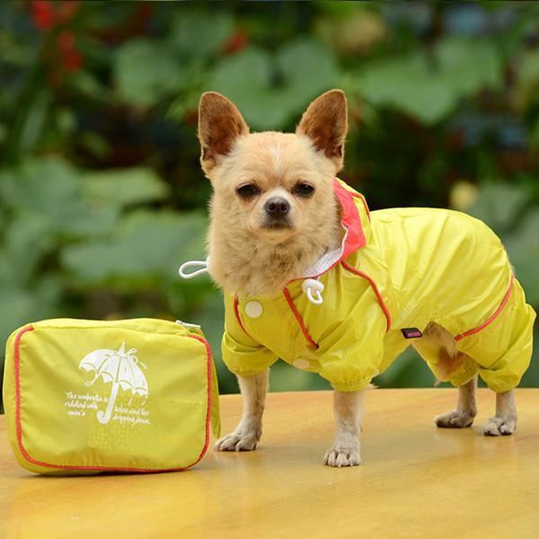 Dog Jumpsuit Raincoat