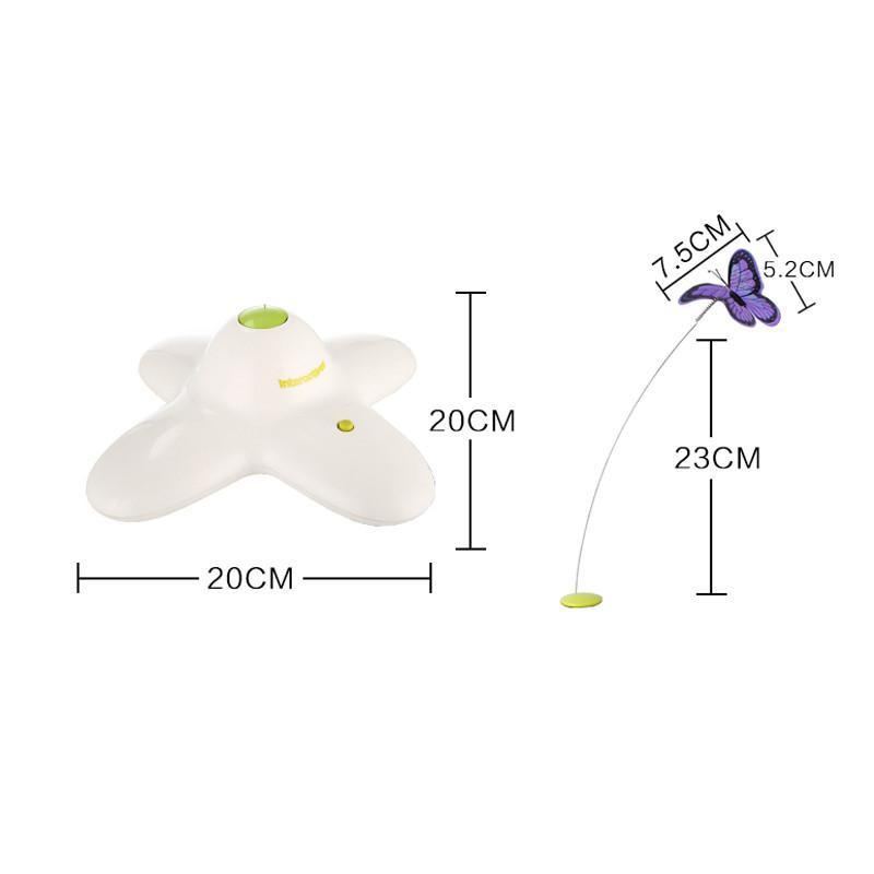 Elektrisk Sommerfugl Interaktiv Katteleke