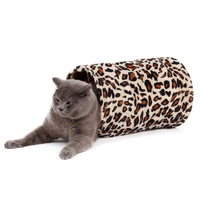 Mini Ultra Leopard Stil Tunnel For Katt